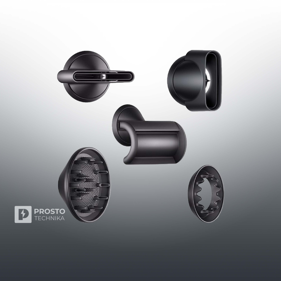 Фен Dyson Supersonic HD08 с кейсом, Prussian Blue/Bright Copper